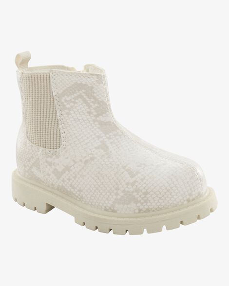  Product image 1 of Toddler Snakeskin Chelsea Boots