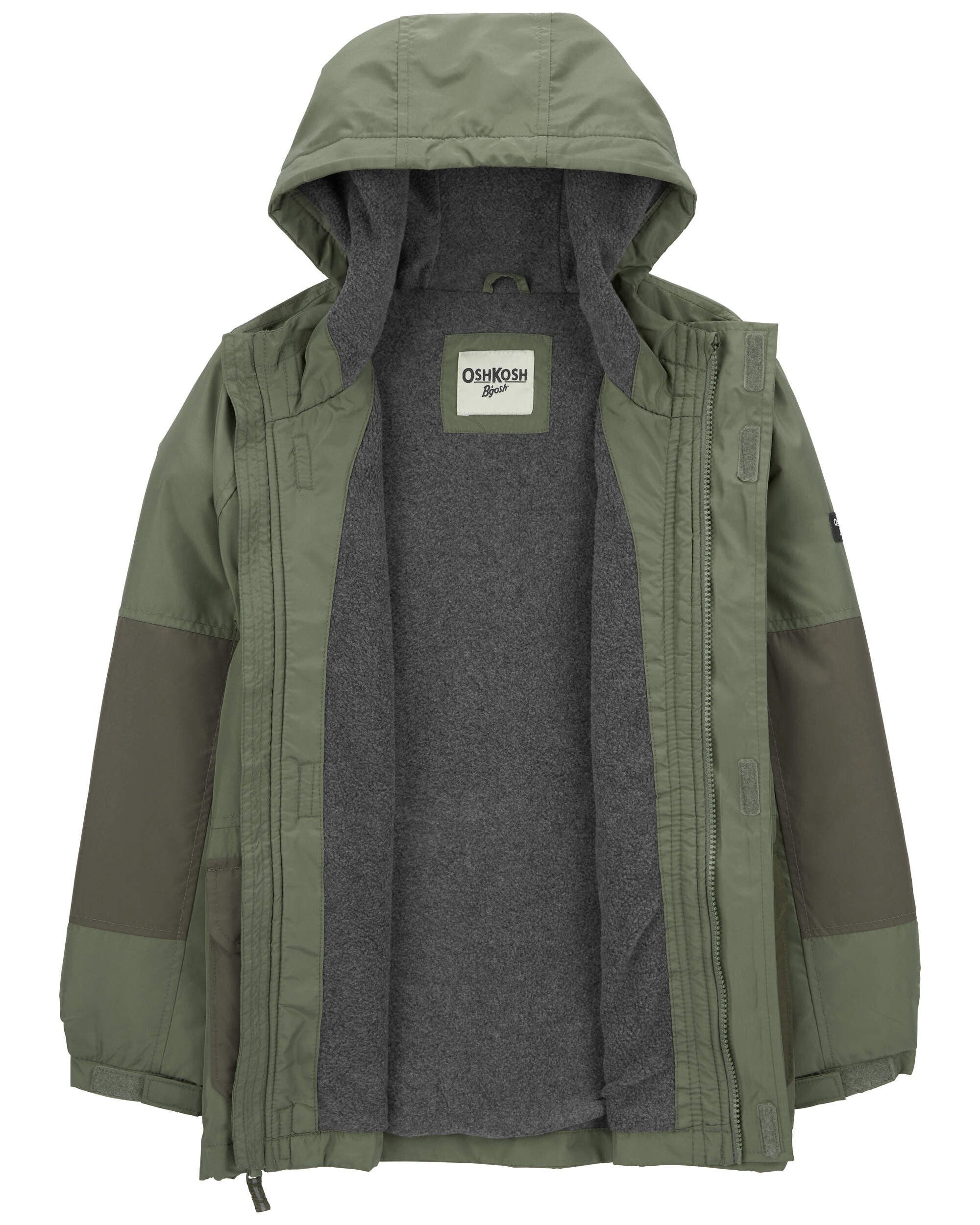 Fleece lined utility jacket deals
