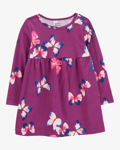  Product image 1 of Toddler Butterfly Jersey Dress