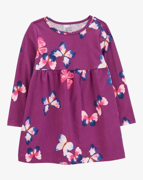 Product image 1 of Toddler Butterfly Jersey Dress
