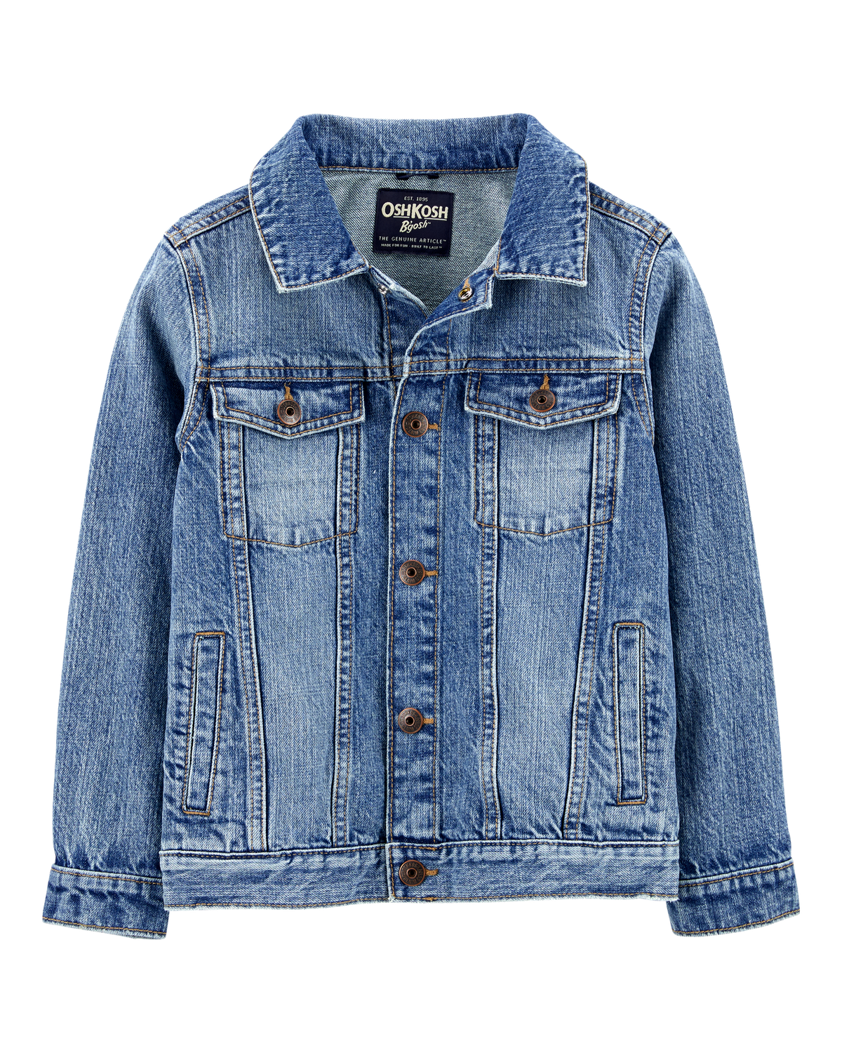 Kid Denim Jacket - Medium Wash