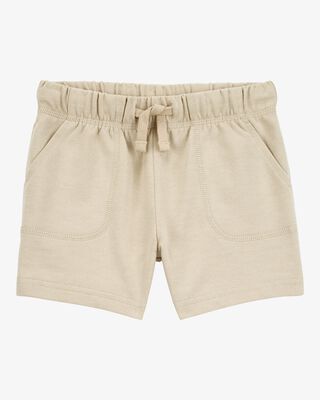 Product image 1 of Toddler Pull-On French Terry Shorts - Khaki