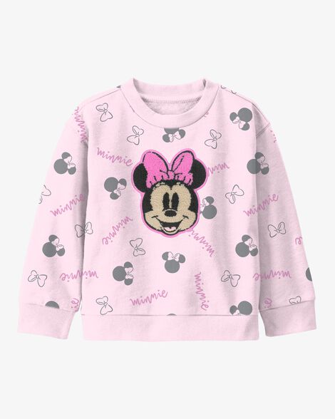  Product image 1 of Kid Minnie Mouse Pullover - Pink