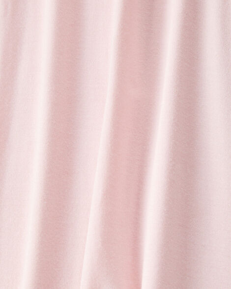 Product image 2 of Baby Solid 2-Way Zip PurelySoft Sleep & Play Pajamas - Light Pink