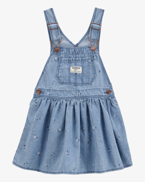  Product image 1 of Baby Floral Knit Jumper Dress - Blue