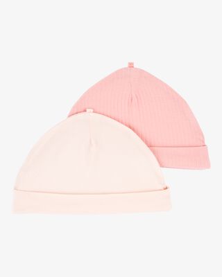Product image 1 of Baby 2-Pack PurelySoft Caps - Pink