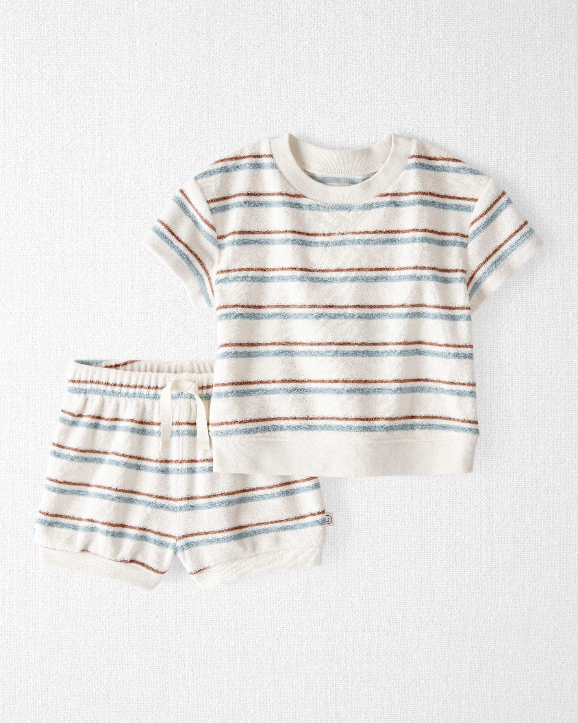 Baby 2-Piece Terry Set Made With Organic Cotton - Little