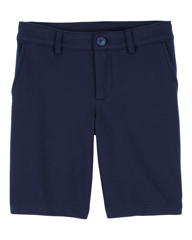Product image 2 of Kid 2-Pack Ponte Knit Uniform Shorts