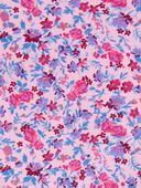 Pink floral - Toddler Knit Leggings - Floral, Selected