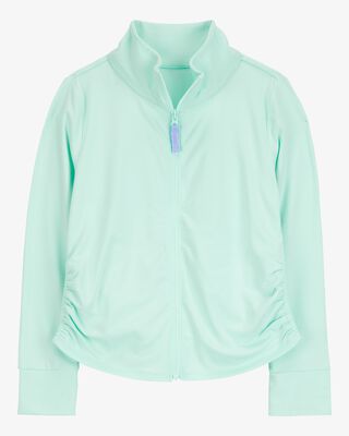 Product image 1 of Kid Solid Knit Jacket - Turquoise