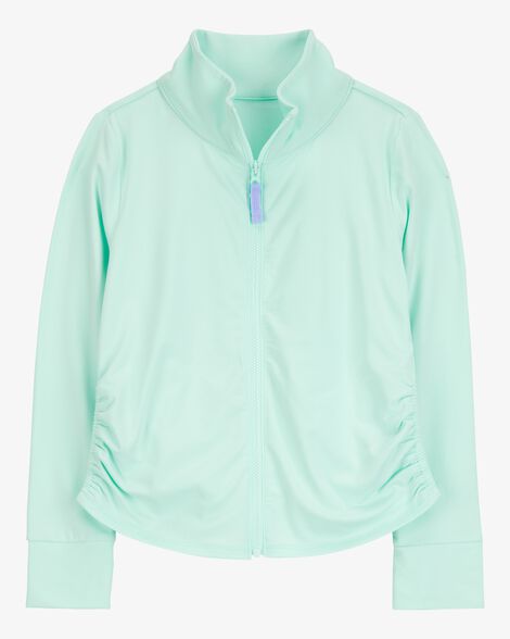 Product image 1 of Kid Solid Knit Jacket - Turquoise