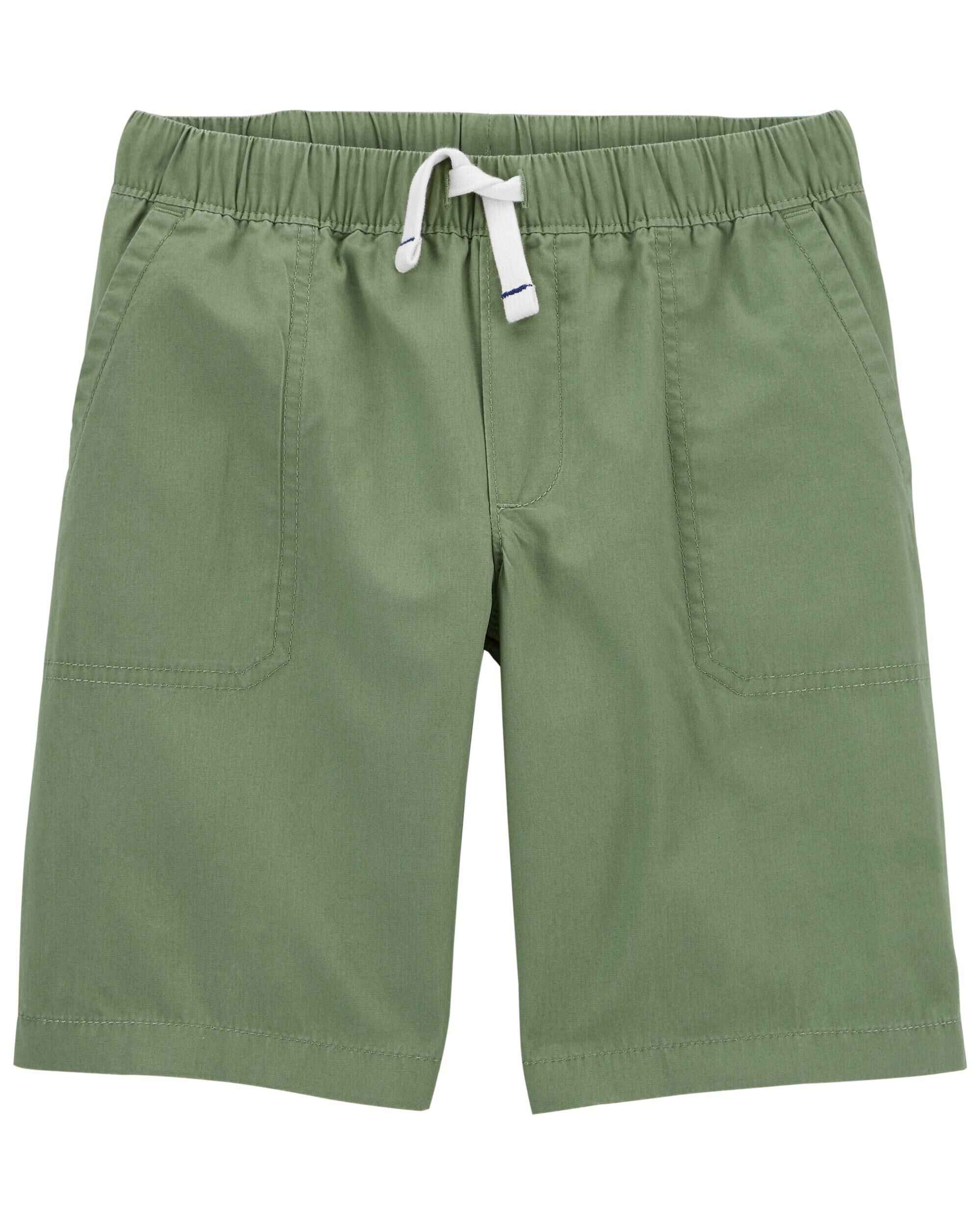 *DOORBUSTER* Easy Pull-On Poplin Shorts