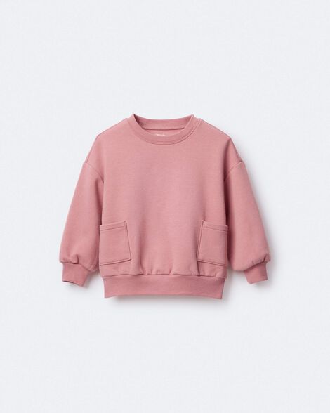 Toddler Otter Sweatshirt™ with Pockets - Burgundy