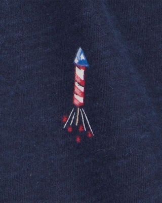Product image 2 of Toddler 4th Of July Cotton Romper
