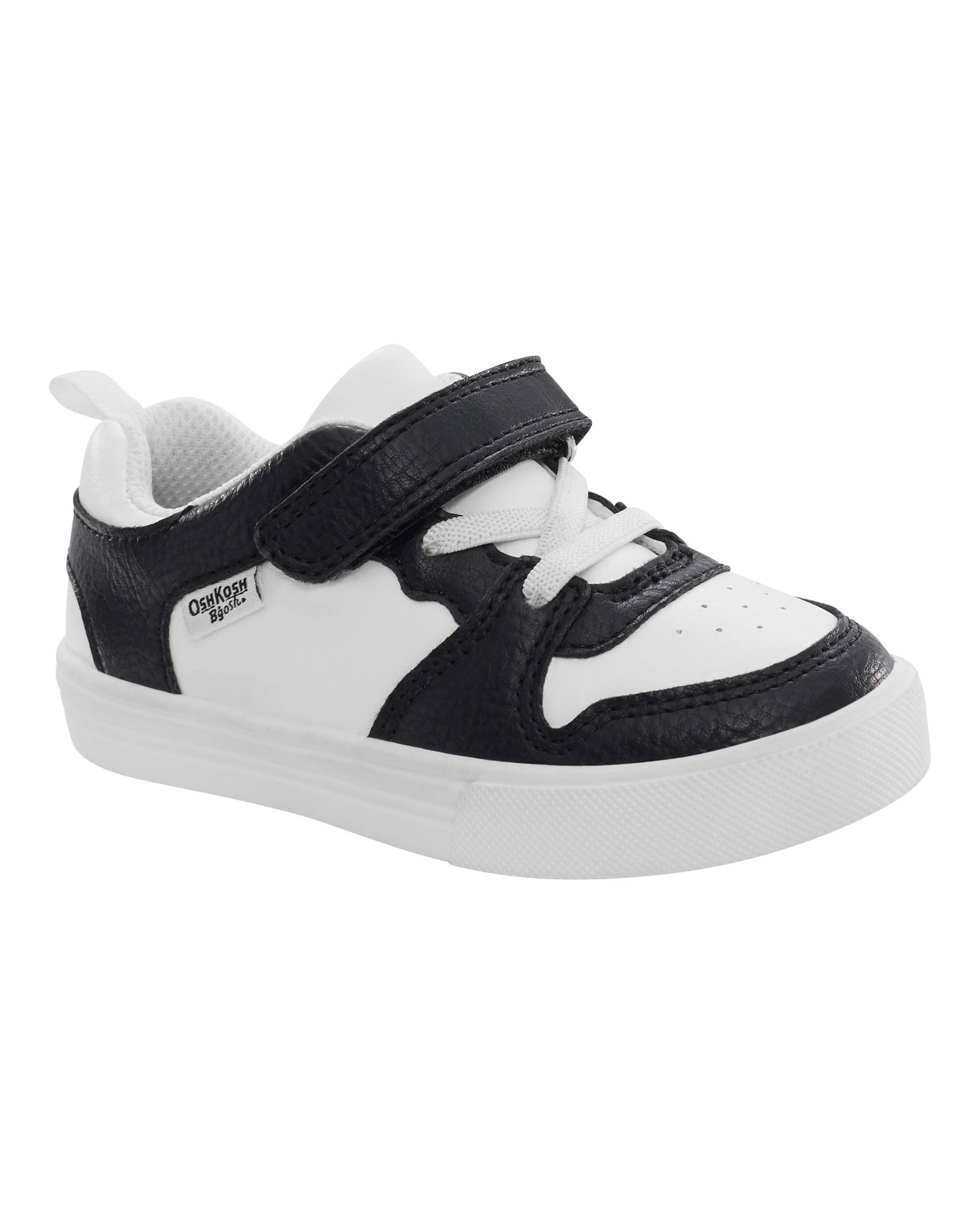 Toddler Boy Easy-On Casual Sneakers - Black/White