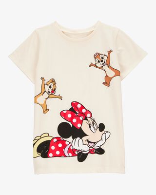 Product image 1 of Kid Disney© Minnie Mouse Short-Sleeve Graphic Tee - Cream