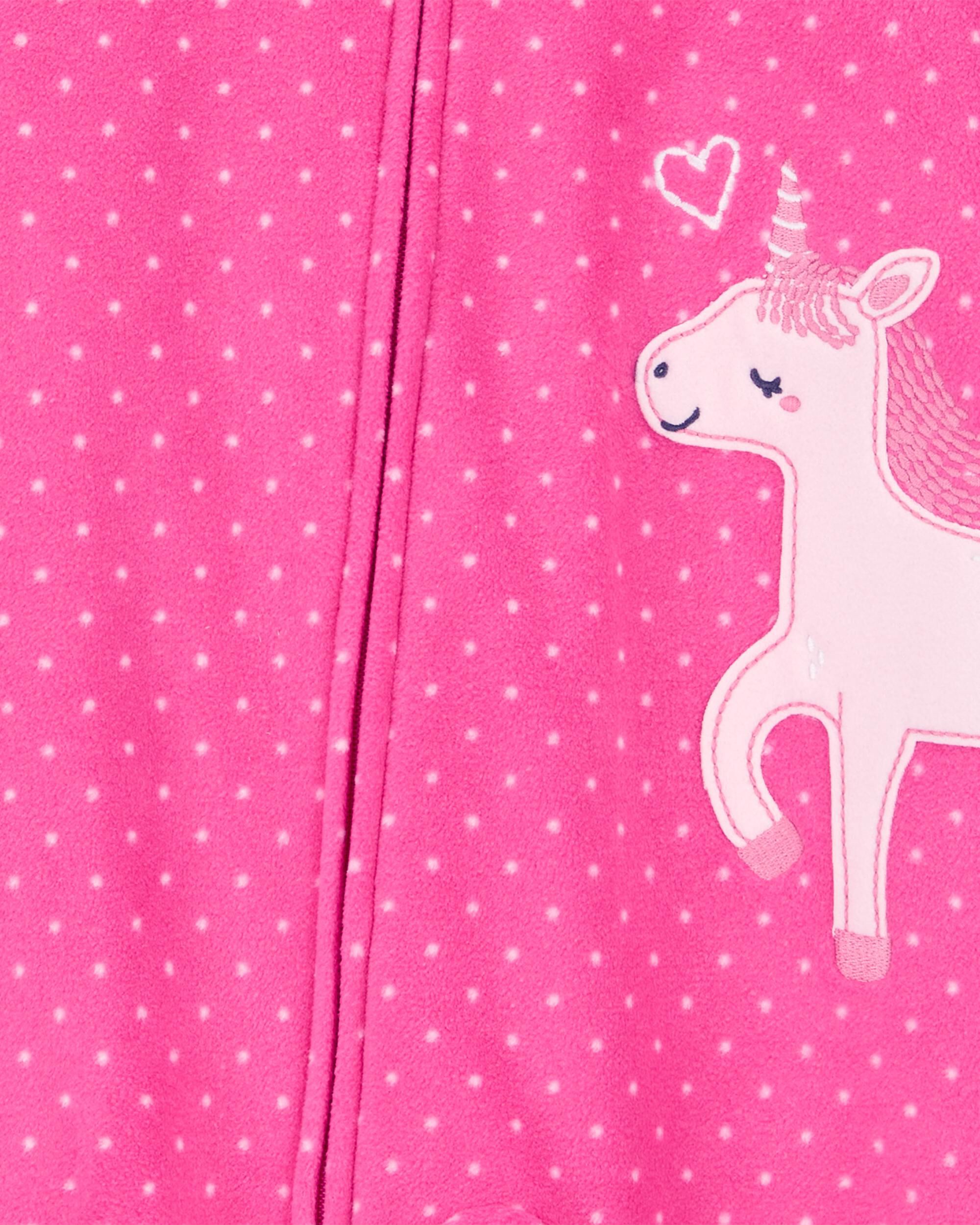 Carter's unicorn fleece sweatshirt discount