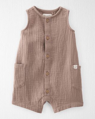 Product image 1 of Baby Organic Cotton Gauze Romper