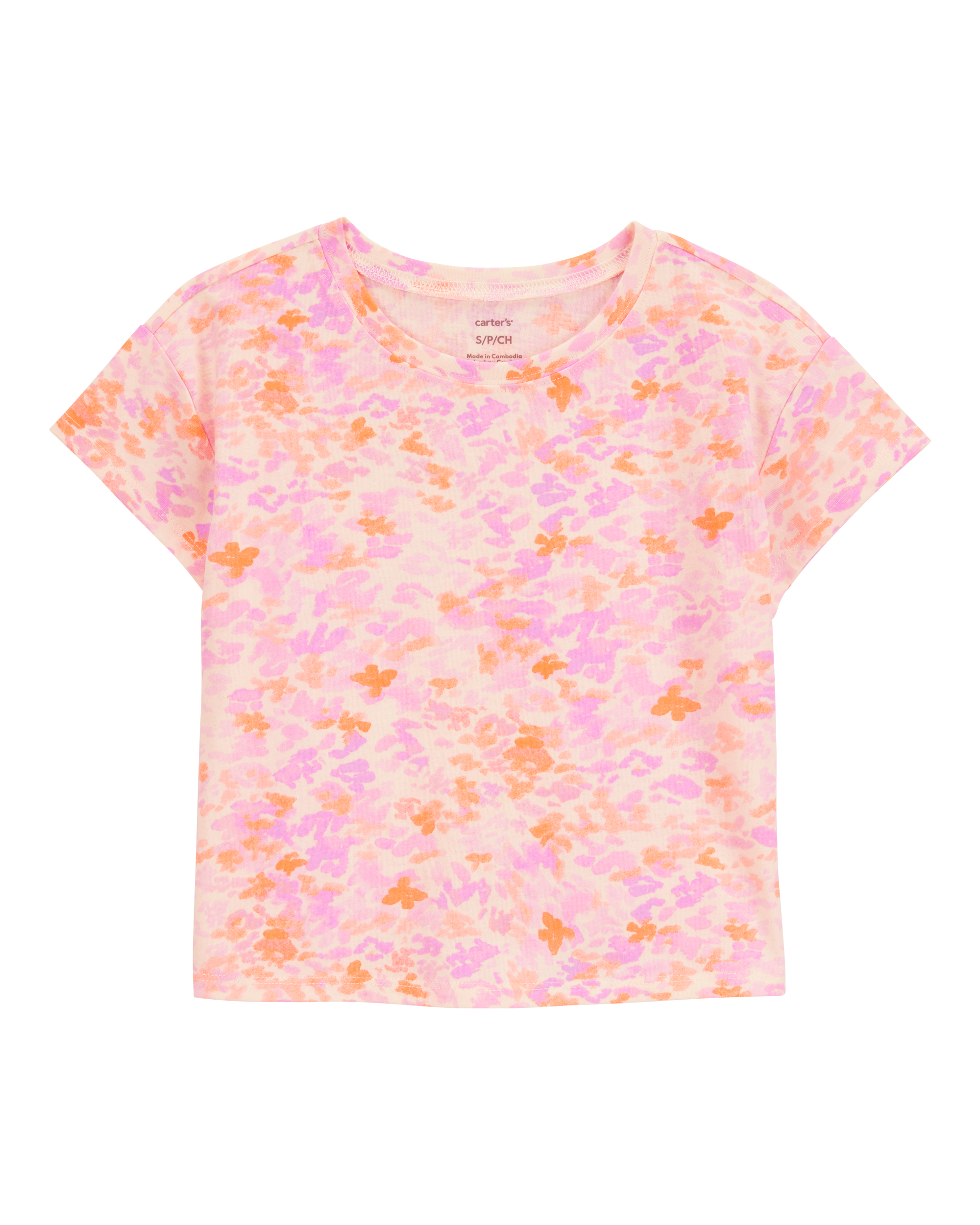 Kid Floral Short-Sleeve Tee