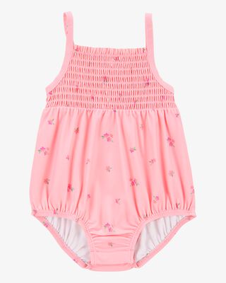 Product image 1 of Baby 1-Piece Floral Swimsuit - Pink
