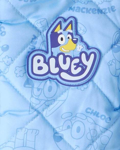 Toddler Boy Bluey™ Hooded Heavyweight Winter Jacket - Blue
