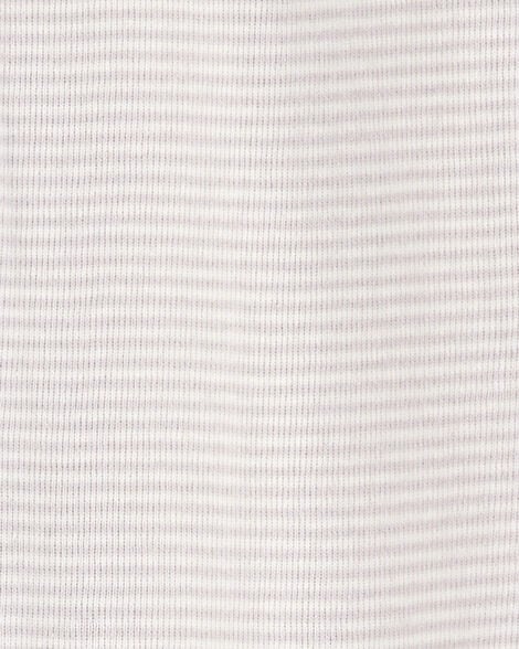  Product image 2 of Baby 2-Pack Striped Elephant 2-Way Zip Cotton Sleep & Play Pajamas