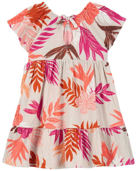  Product image 2 of Toddler Tropical Crinkle Jersey Dress