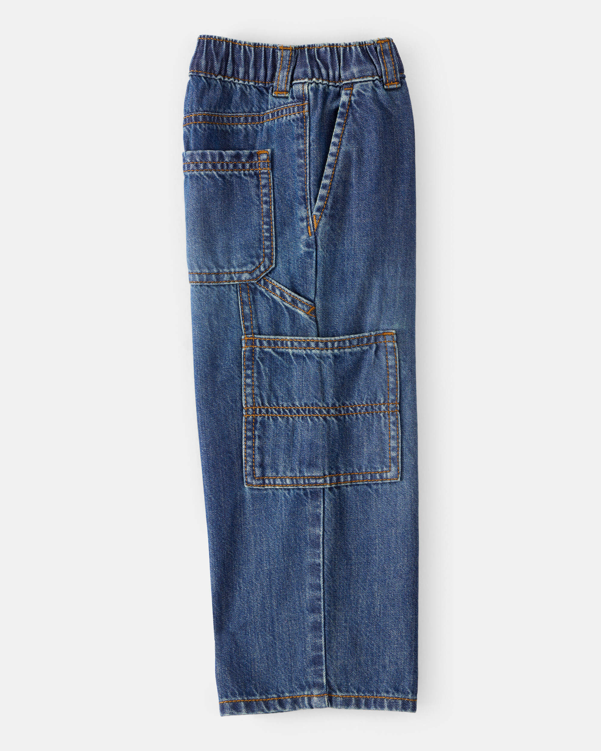 Toddler Boy Denim Carpenter Jeans - Blue