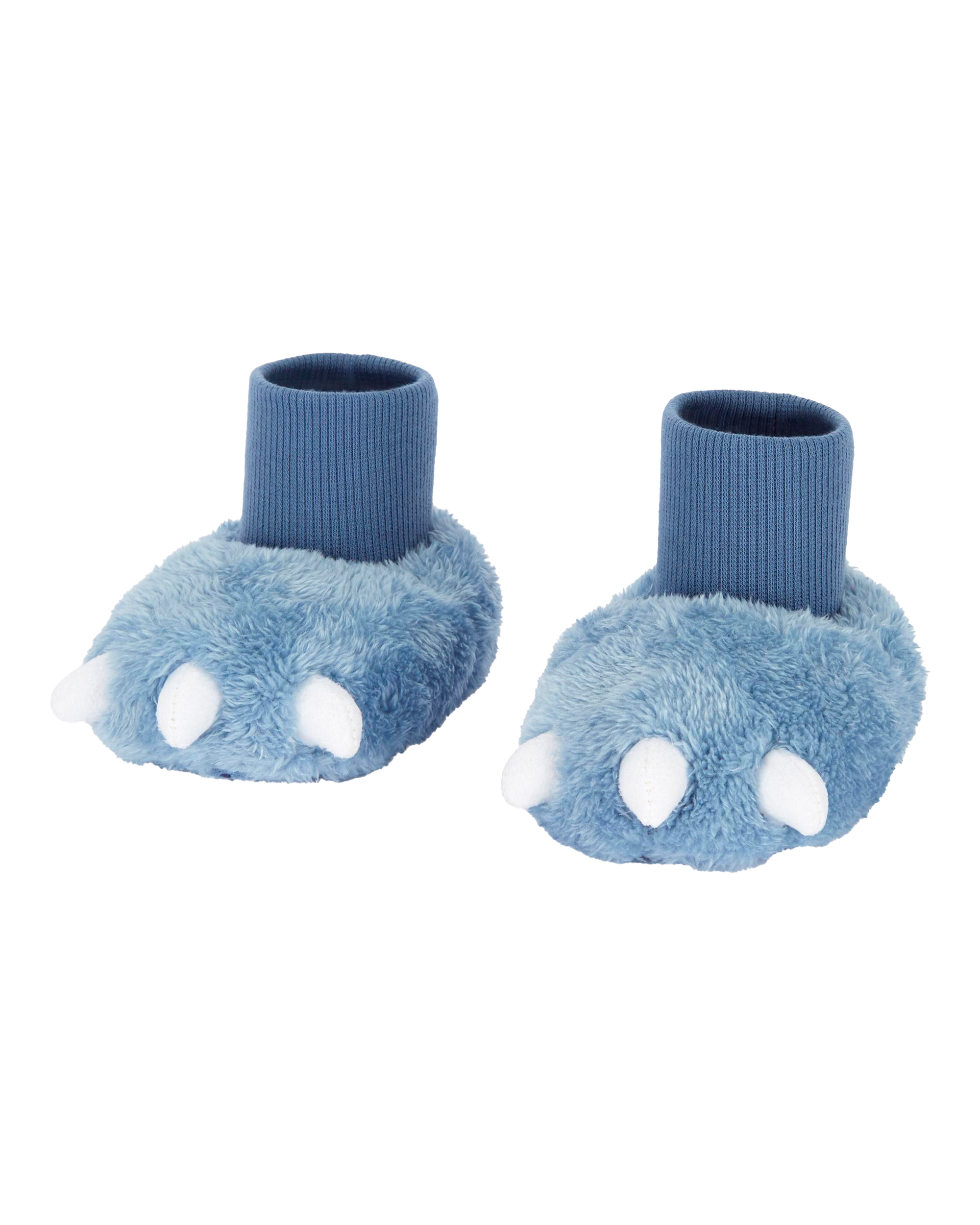 Baby Dinosaur Soft Slippers - Blue