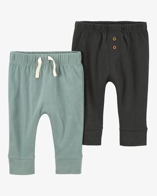 Product image 1 of Baby 2-Pack Pull-On Cotton Pants
