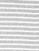 Grey - Kid 2-Piece Striped 100% Snug Fit Cotton Pajamas, Selected
