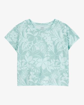 Product image 1 of Kid Floral Short-Sleeve Tee - Blue