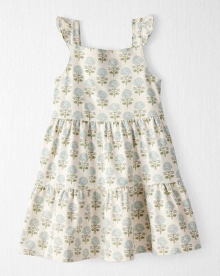 Product image 1 of Toddler Organic Cotton Floral-Print Dress