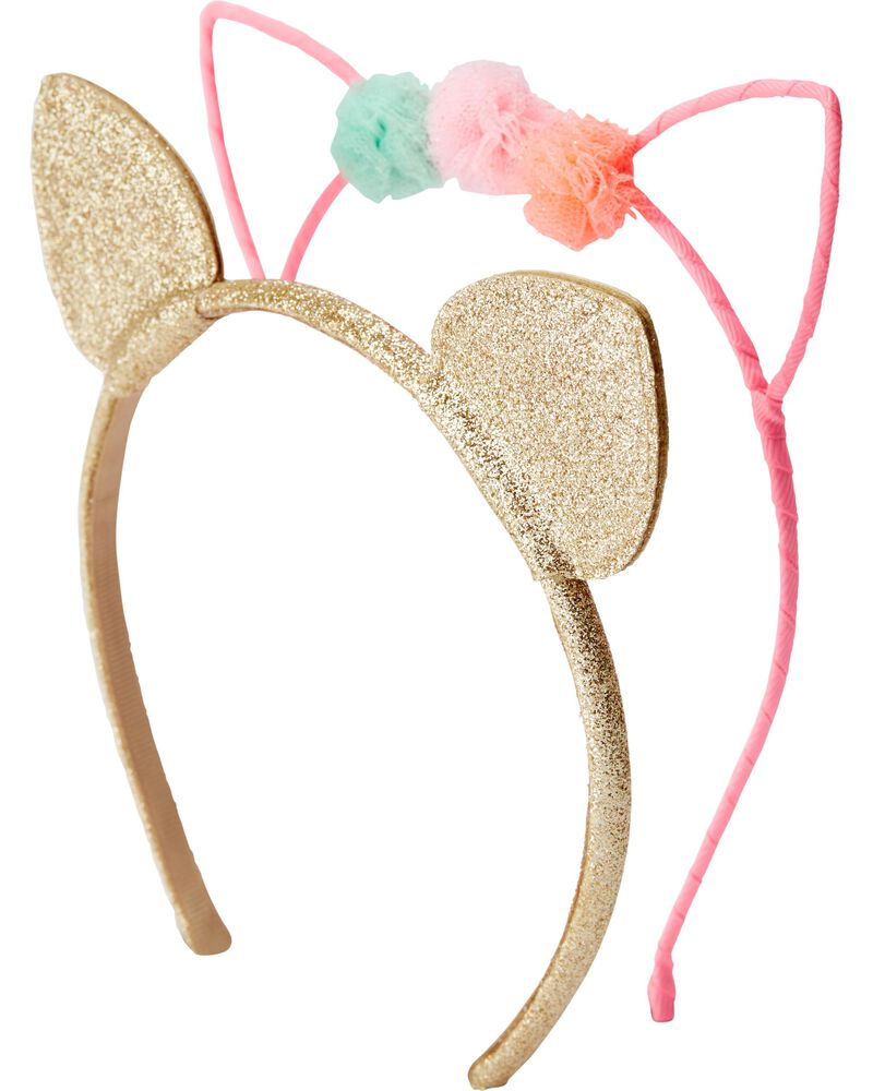 2 Pack Cat Ear Headband Carters Com