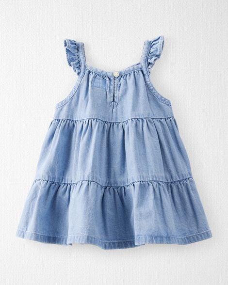 Product image 2 of Baby Organic Cotton Chambray Dress