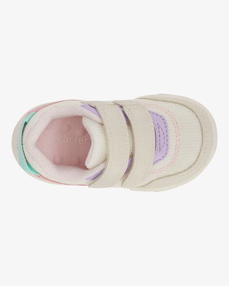  Product image 4 of Baby  Every Step® First Walker Fashion Sneakers - White/Pastels
