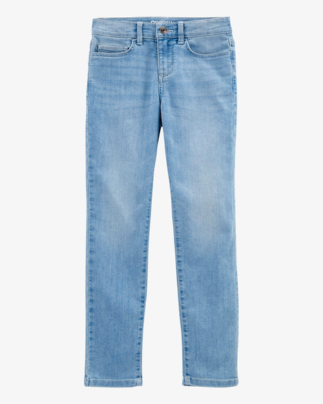 Kid Light Blue Wash Super Skinny-Leg Jeans
