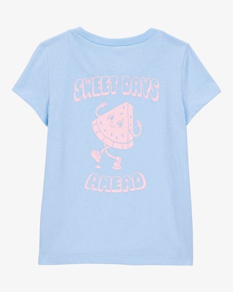 Product image 2 of Toddler Heart Short-Sleeve Graphic Tee - Blue