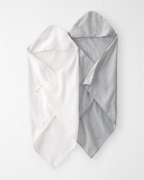  Product image 1 of Baby 2-Pack Organic Cotton Towels