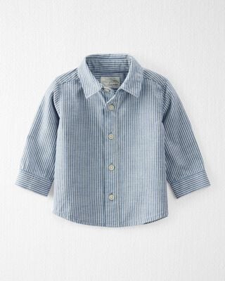 Baby Organic Cotton Sweater Knit Polo