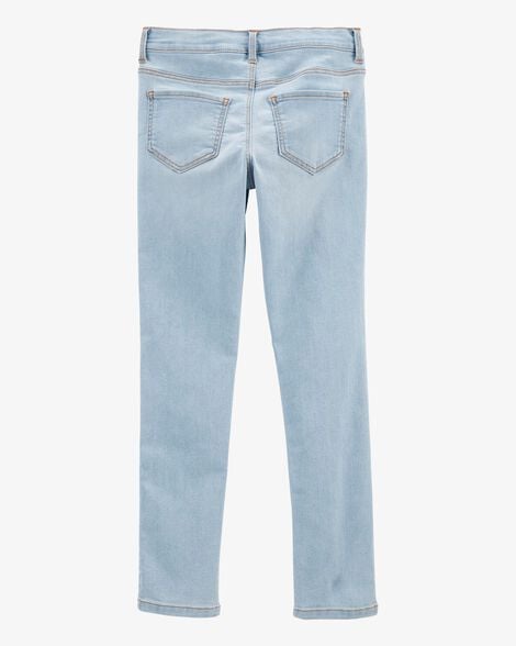 Product image 2 of Kid Blue Ice Wash Slim Fit Skinny-Leg Jeans