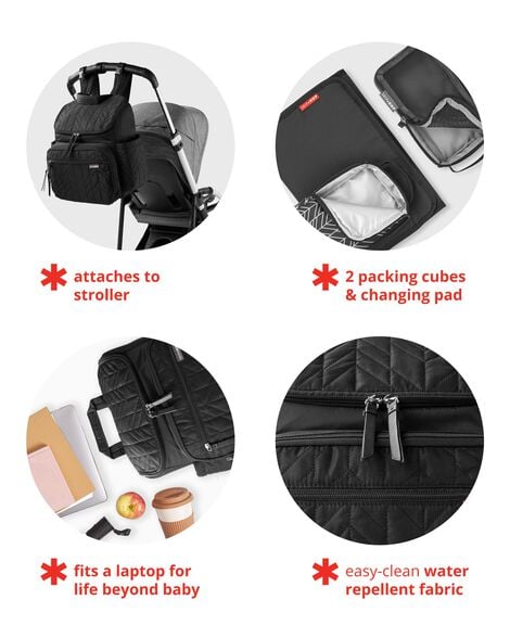 Product image 3 of Forma Backpack Diaper Bag - Mauve