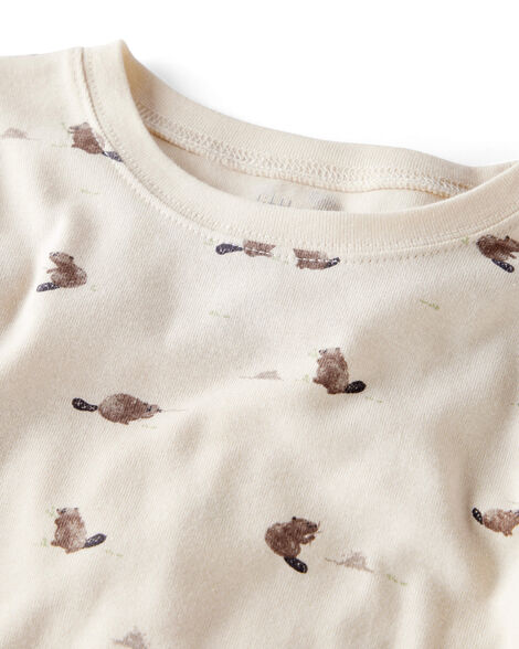 Product image 2 of Baby Organic Cotton Pajamas in Beavers' Creek Print