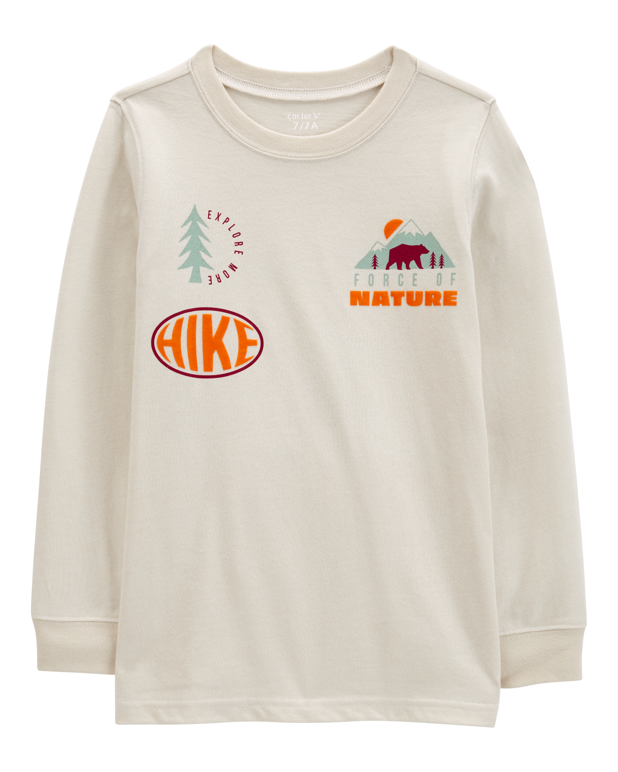 Kid Nature Hike Long-Sleeve Graphic Tee