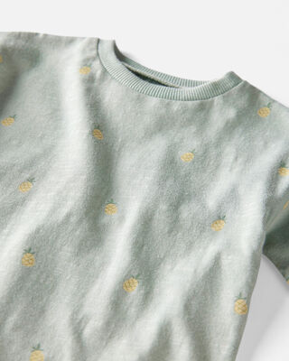 Product image 2 of Baby Organic Cotton Pineapple-Print Tee