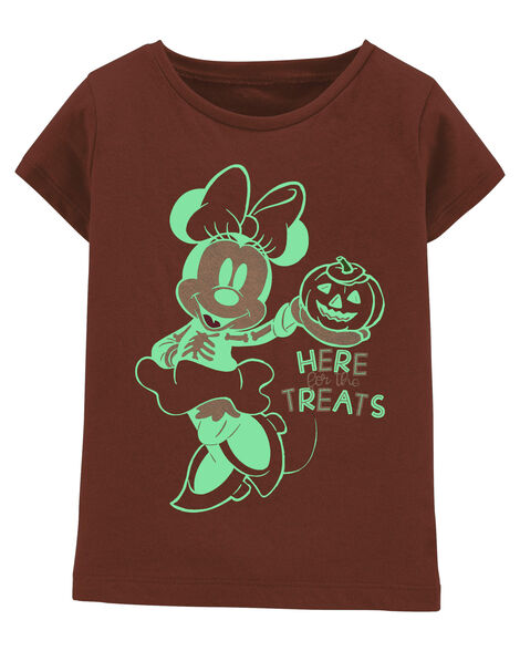  Product image 2 of Toddler Glow In The Dark Minnie Mouse Halloween Tee