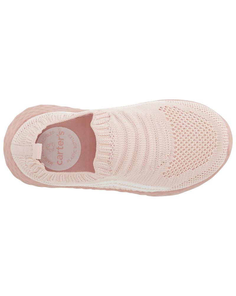 Pink Toddler Shoes SlipOn Sneakers