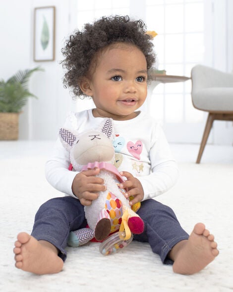 Product image 4 of Bandana Buddies Baby Activity Toy - Llama