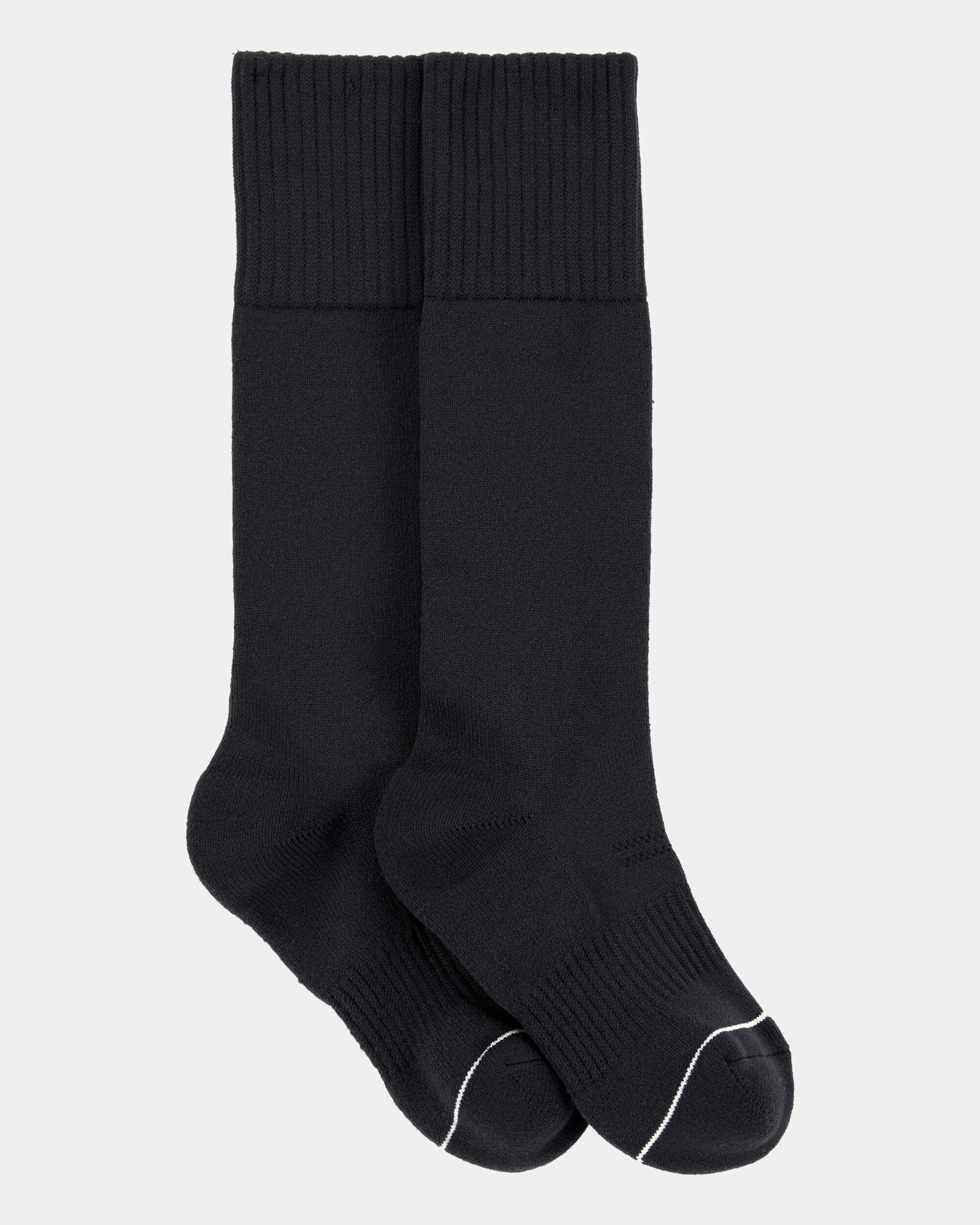 Kid 1-Pack Knee High Sport Socks - Black
