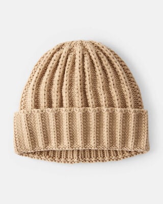Baby Organic Cotton Sweater Knit Beanie